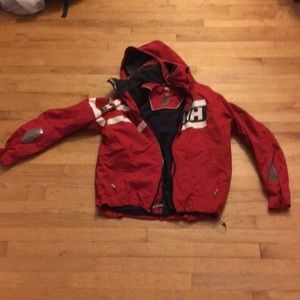 large red helly hansen
